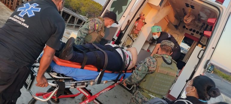 Personal militar realizó evacuación médica en Galápagos – Fuerza Aérea ...